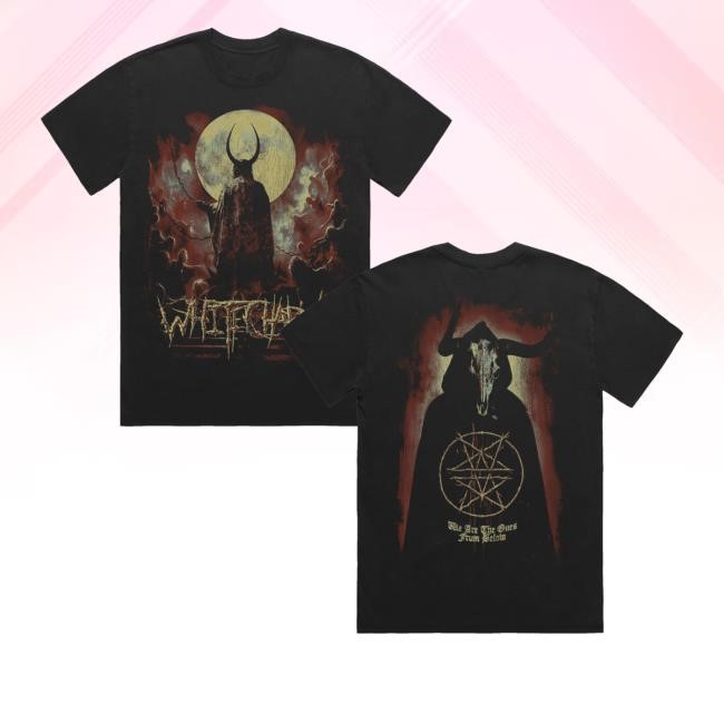 Whitechapel Merch Store From Below Faded Crewneck Sweatshirt