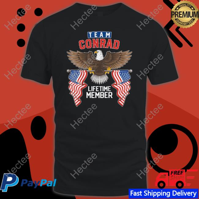 Team Conrad American Eagle Sweatshirt Team Conrad American Eagle Tee Shirt