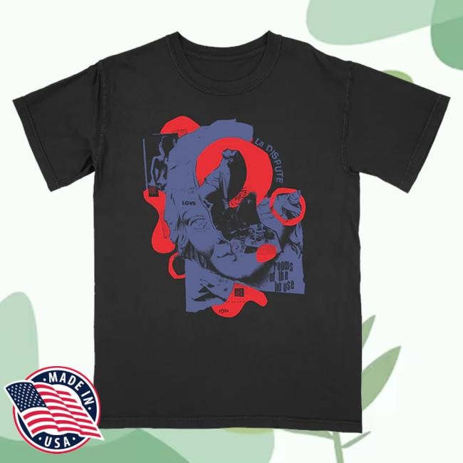 Hello Merch La Dispute Collage Black Shirts