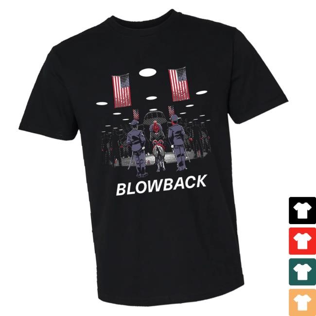 Blowback Official Merch Store Black Long Sleeve Shirt