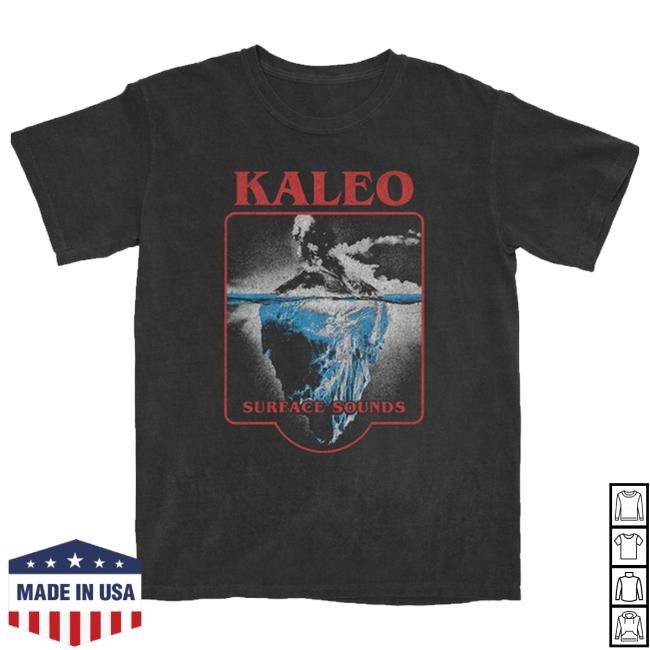 Original Official Kaleo Store Surface Sounds Tee Shirt