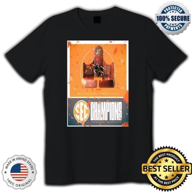 Trending Tennessee Basketball Is Bringing A Regular Season Title Back To Rocky Top Southeastern Conference Sec Champions Tennessee Volunteers Poster 2024 Sweater