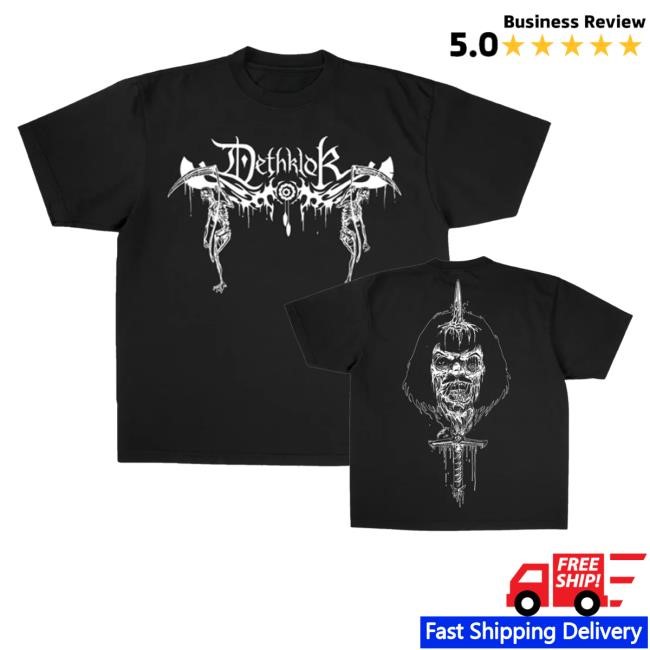 Murderface Sword Shirt Dethklok Store Merch