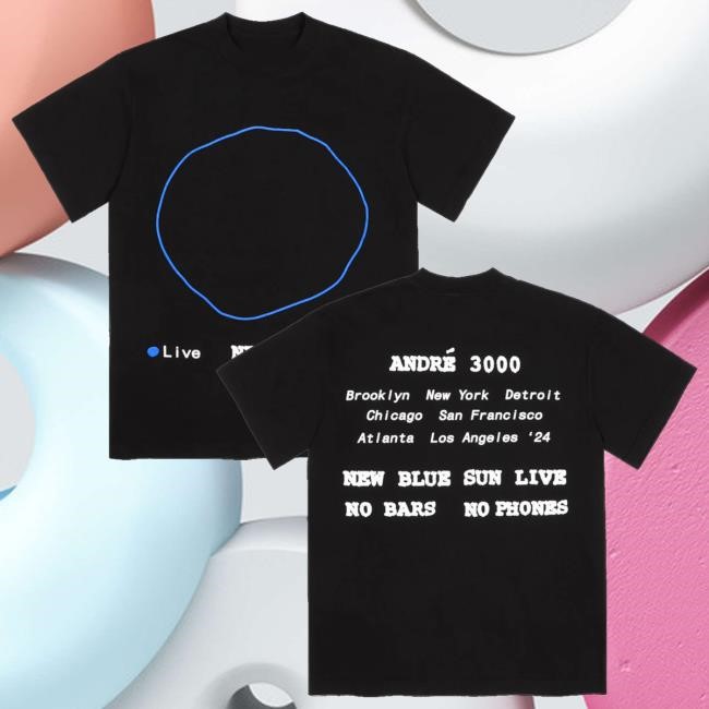 Andre 3000 Merch Store Cactus Nbs Live Orbit Long Sleeve Shirt