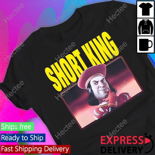 Shrek Lord Farquaad Short King Hoodie