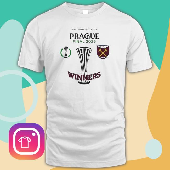 Uefa Conference League Prague Final 2023 Winners T-Shirt