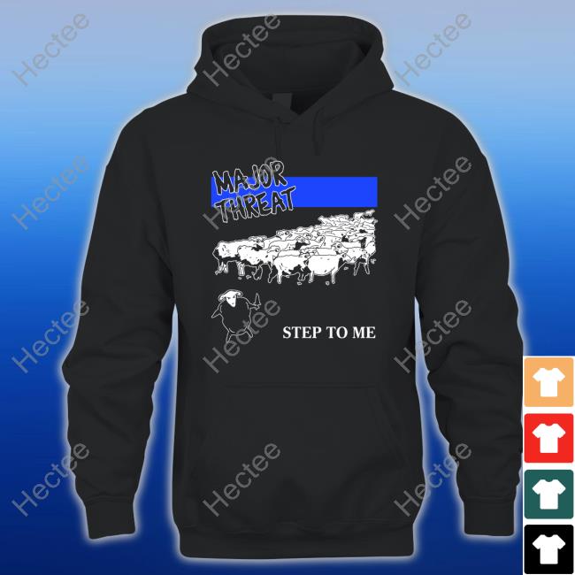 Stanley Sievers Major Threat Step To Me Tee Shirt