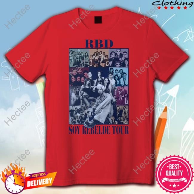 Rbd Soy Rebelde Tour Shirt