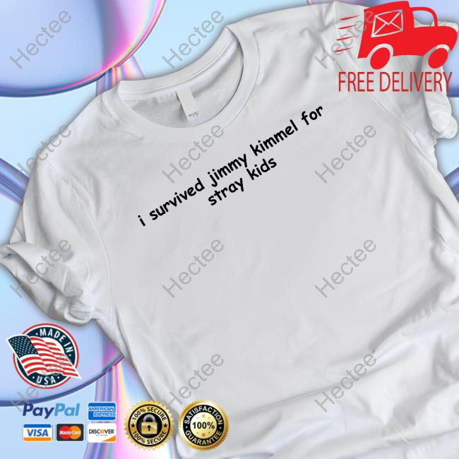 I Survived Jimmy Kimmel For Stray Kids Tee Shirt