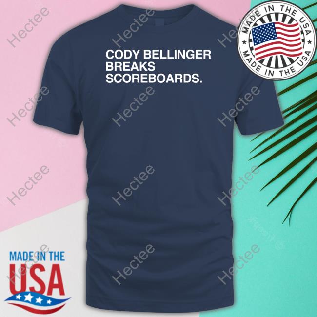 Cody Bellinger Breaks Scoreboards T Shirt