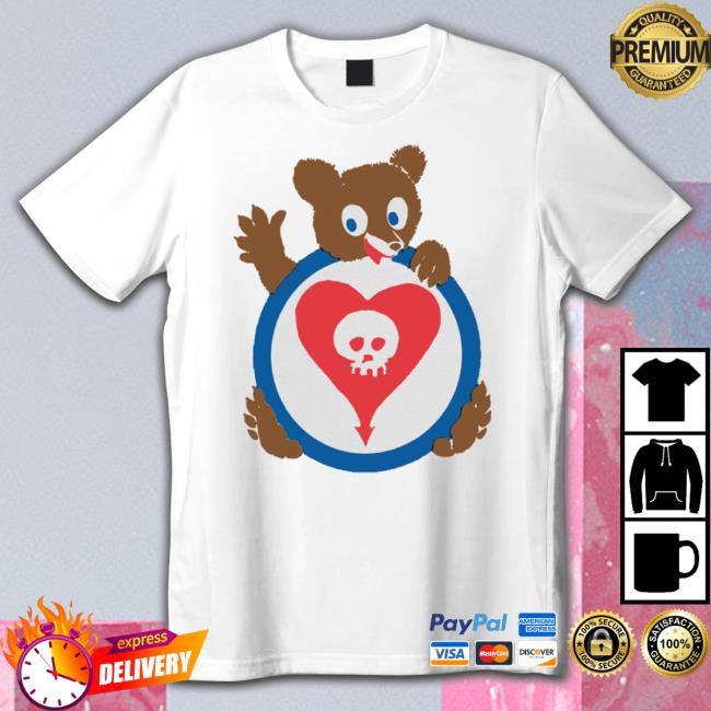 Official Alkaline Trio Bear Heartskull Shirt