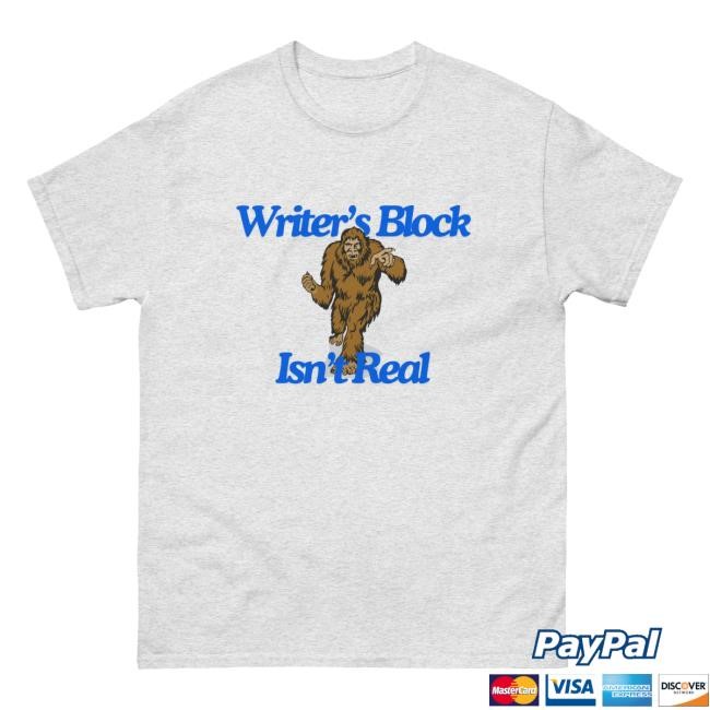 Ivory Layne Writer's Block Sasquat T Shirt