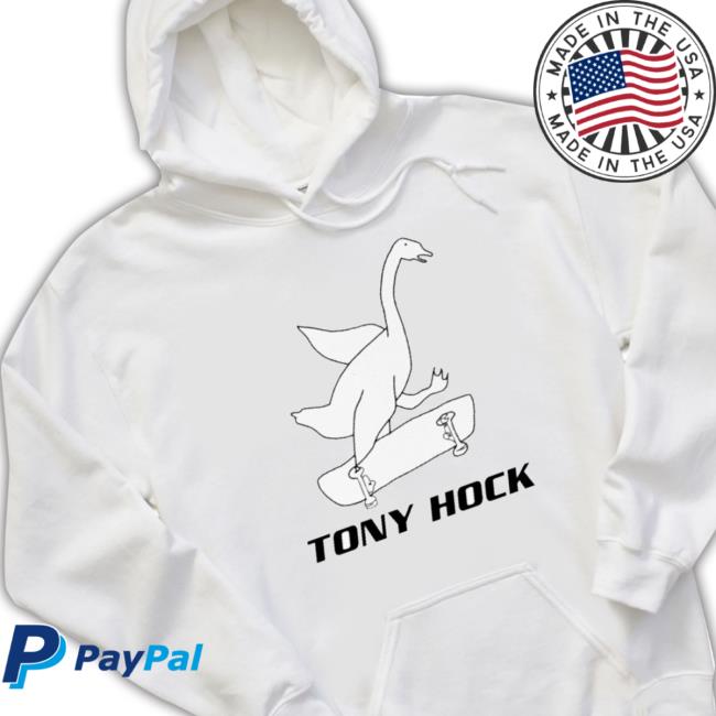 Official Goose On A Skateboard Tony Hock Crewneck Sweatshirt