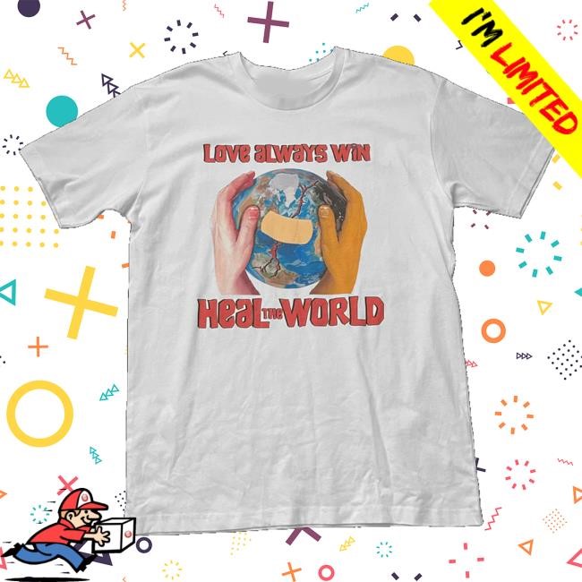 Love Always Wins Store Heal The World Hooded Sweatshirt