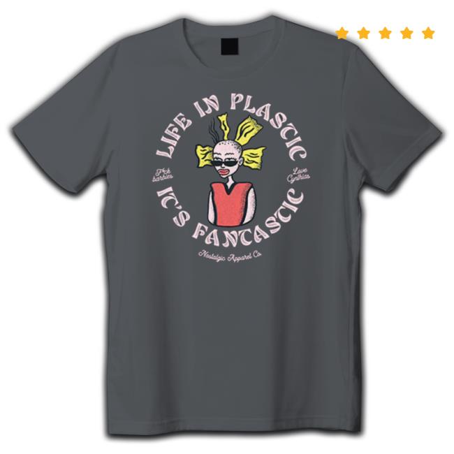 Life In Plastic Cynthia | Inkgrey shirt