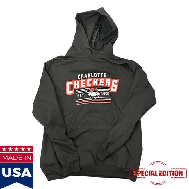 Trending Charlotte-Checkers Merch Shop Charlotte Checkers Est. 1956 t-shirt, hoodie, tank top, sweater and long sleeve t-shirt