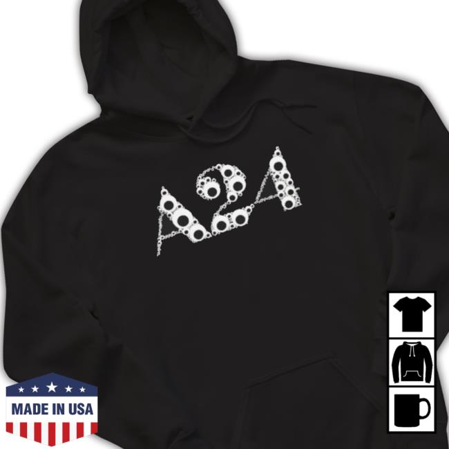Black Googly Eye Puff Hoodie