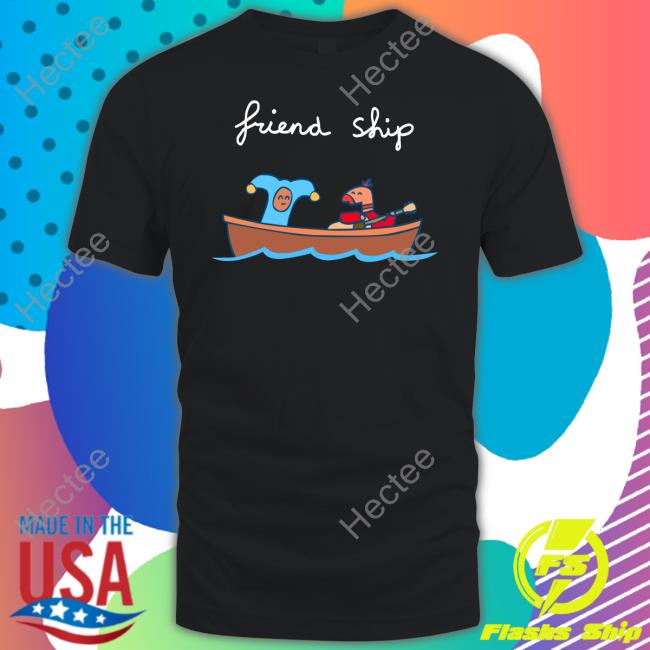 Friend Ship Bonte Avond Tee Shirt
