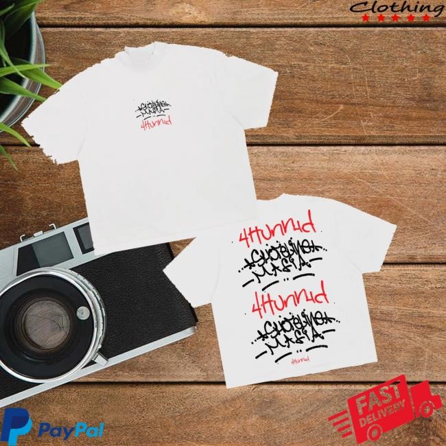 4Hunnid Merch 4Hunnid X Shoreline Mafia Tagger T-Shirt
