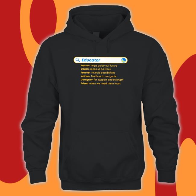 Educator Mentol Helps Guide Our Future Coach Keeps Us On Track Shirt