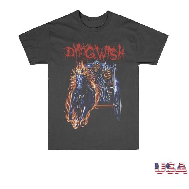 Dyingwishhc Merch Revolver Reaper Tee Shirt