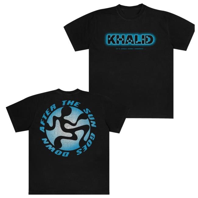 Khalid Merch Shop Store After The Sun Goes Down Shirts