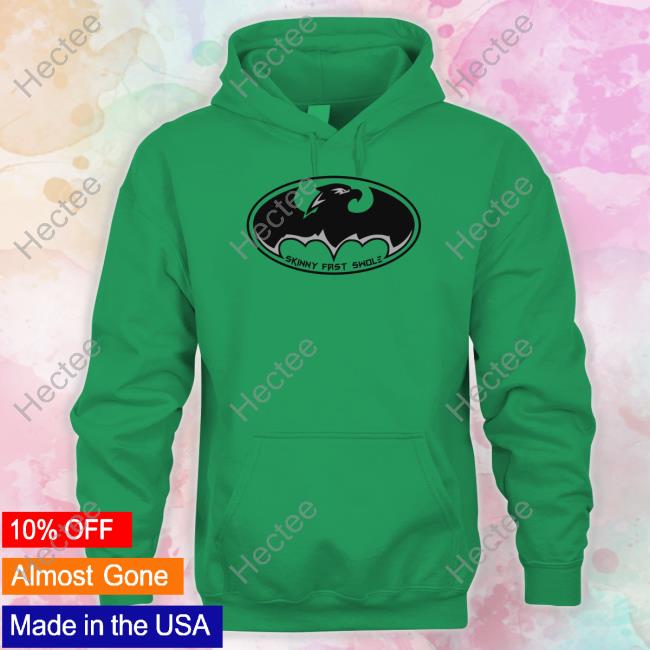 Eagles Batman Skinny Fast Swole Hoodie