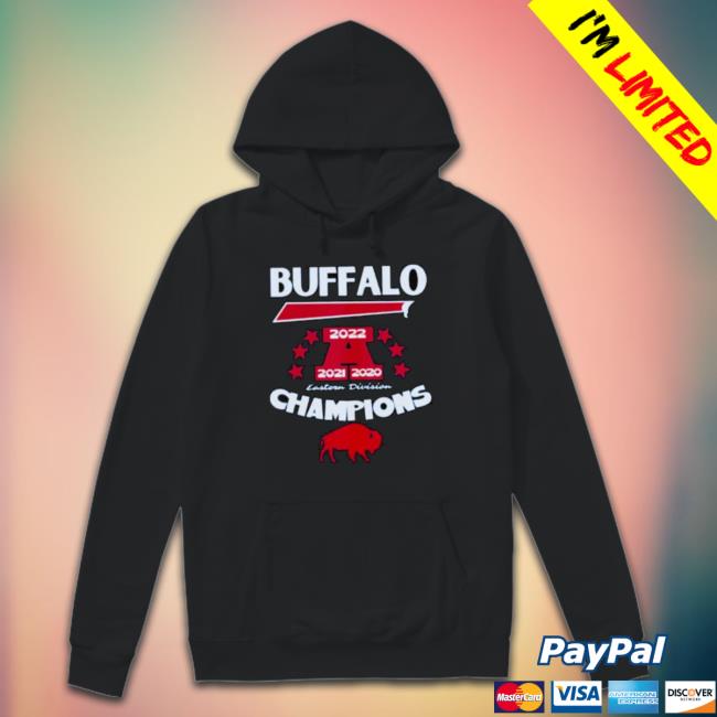 Buffalo Bills Eastern Division Champions 2020 2022 T-Shirt