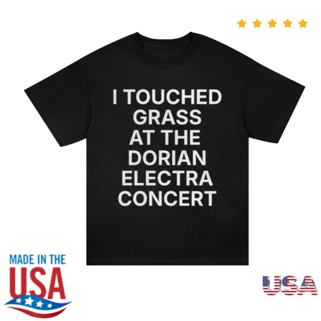Dorian Electra Store Merch Touch Grass Hooded Sweatshirt