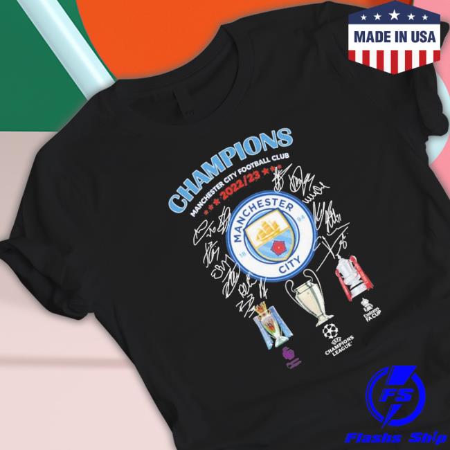 Champions Manchester City Football Club 2022 2023 shirt, hoodie, tank top, sweater and long sleeve t-shirt