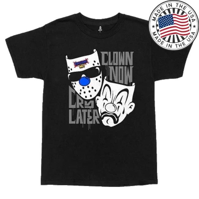 Joker Brand Clown Now Cry Later Shirt Joker Brand Merch