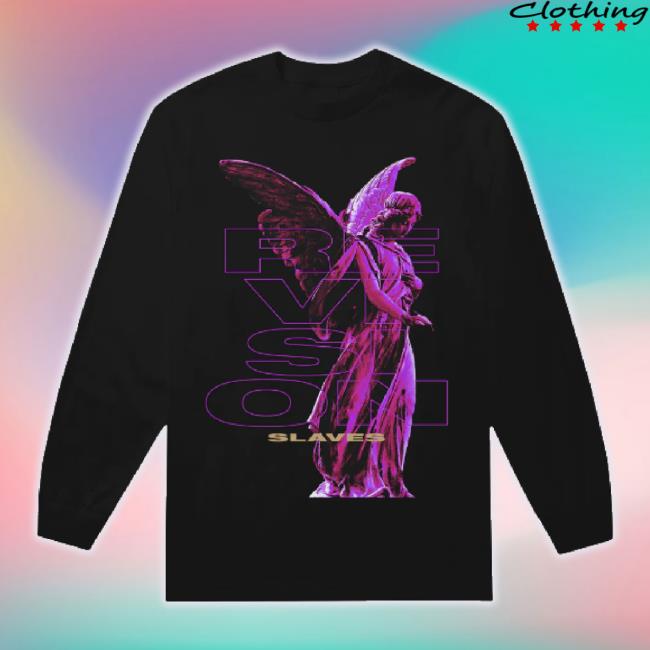 Original Merch Now Slaves Angel Black Hoodie Merchnow Shop