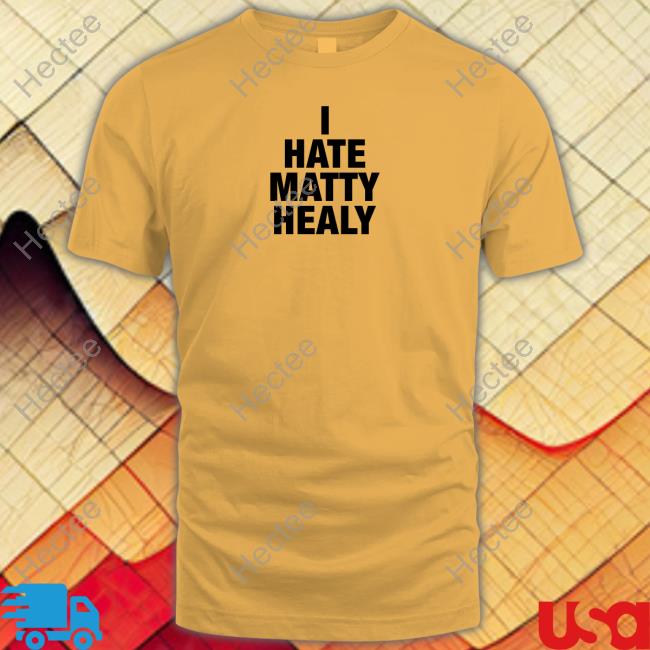 Bybrazier Merch I Hate Matty Healy Long Sleeve Tee Shirt