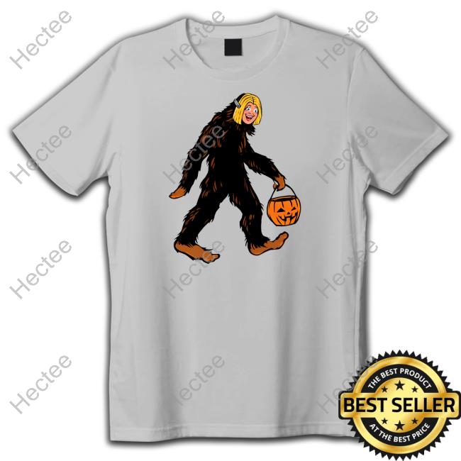Wearyourroots Merch Mystical Halloween Sasquatch Tee