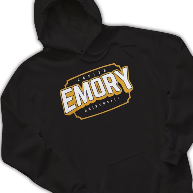 Emory University Contrast Ss Yoke shirt