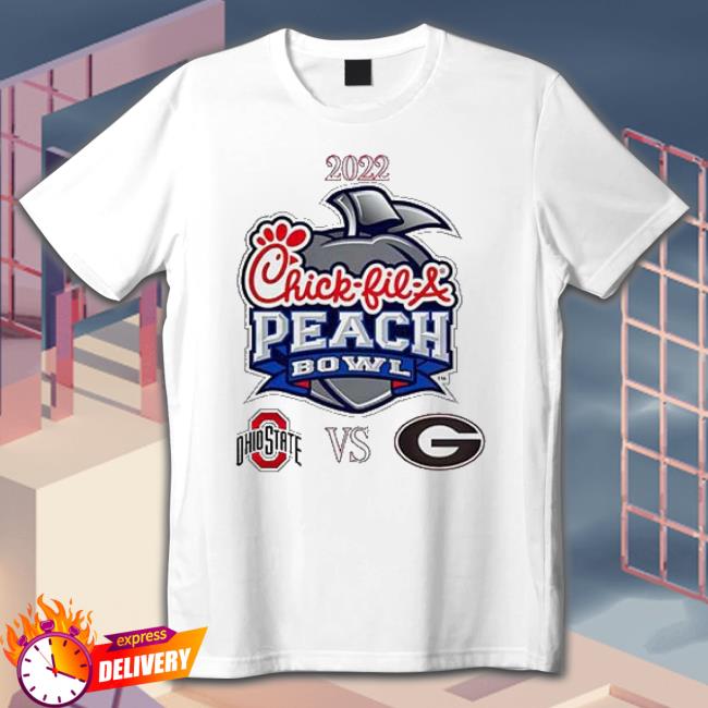 2022 Peach Bowl Ohio State University Buckeyes Vs Georgia Bulldogs Shirt 2022 Peach Bowl Ohio State University Buckeyes Vs Georgia Bulldogs Long Sleeve Shirt