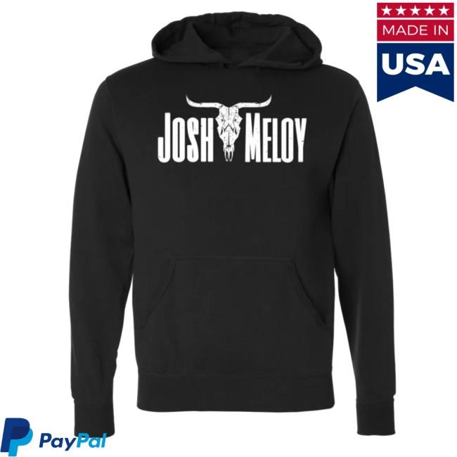 Josh Meloy Merch Store Shop Black Steer Tee Shirt