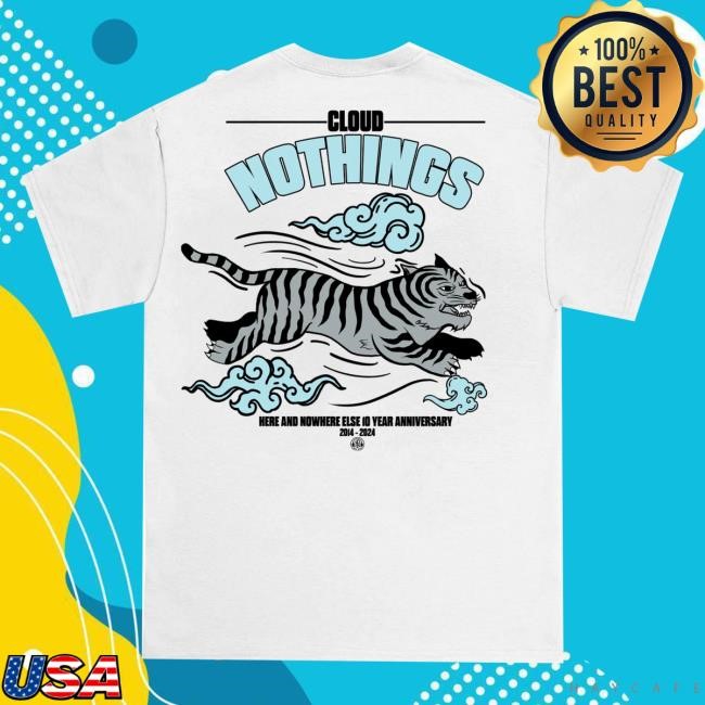 Pure Noise Records Merch Cloud Nothings Here And Nowhere Else White Sweaters