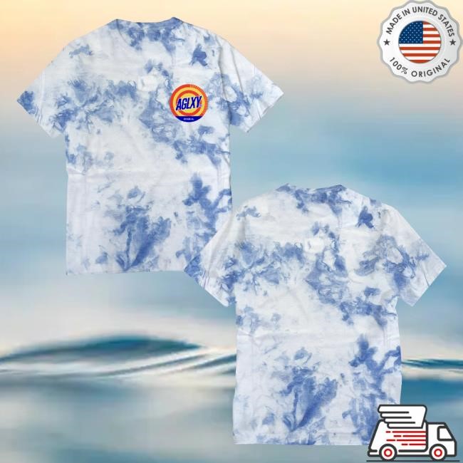 Ageless Galaxy Aglxy Dirt's Out White (Blue Tie Dye) Unisex Sweatshirt