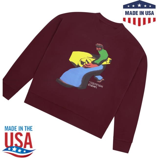 Nick Dahlen Sound Bordeaux Hooded Sweatshirt Visionnaire Store Merch