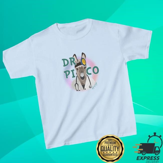 Katie Van Slyke Merch Store Kids Dr. Pico T-Shirt By Katie Van Slyke Shirts
