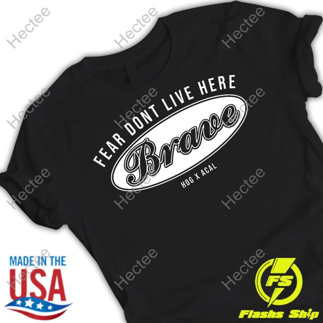 Tom Macdonald Fear Dont Live Here Brave Hoodie Sweatshirt