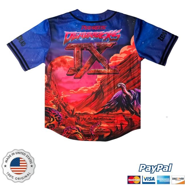 Deadrocks Ix - Official Baseball Jerseyl Tee