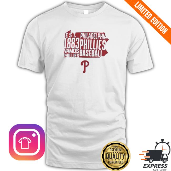 Official Philadelphia Phillies Hometown Hot Shot Tee Shirt
