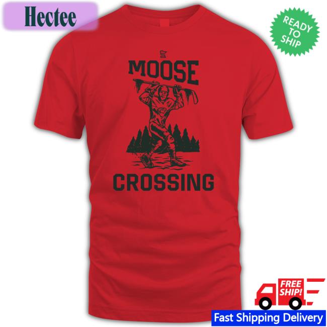 Minnesota Wild Sotastick Moose Crossing Tees Hockey Lodge Merch