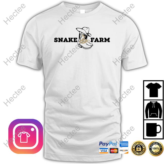 Cowboy Boots Snake Farm New Shirt