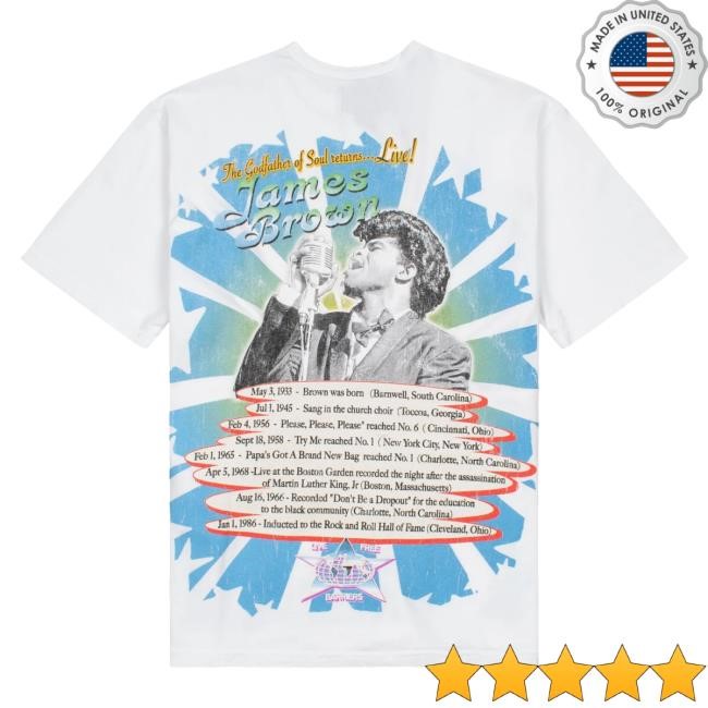 Original Capsule Merch Store James Brown Ponder Shirts