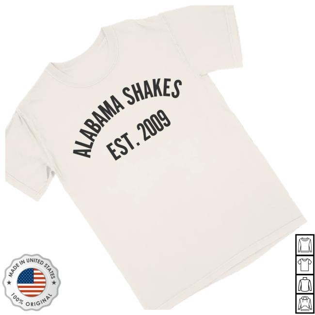 Official Alabama Shakes Merch Shop Store Established Sweatshirt