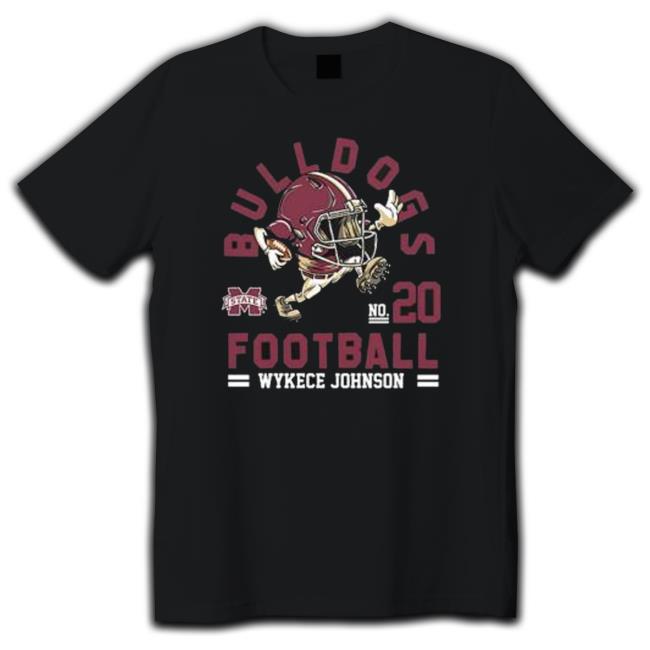Mississippi State Bulldogs Ncaa Football Wykece Johnson Crewneck Sweatshirt