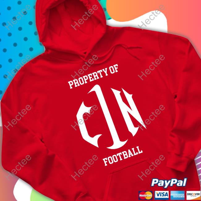 Property Of Cin Football T Shirts